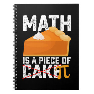 Carnet Les maths sont un jeu d'enfant jour de Pi drôle