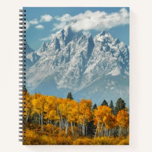 Carnet Les montagnes du Grand Teton à l'automne