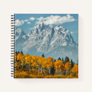 Carnet Les montagnes du Grand Teton à l'automne