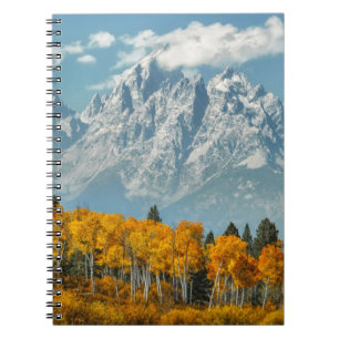 Carnet Les montagnes du Grand Teton à l'automne