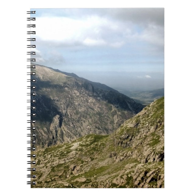 CARNET LES MONTAGNES SOIGNÉES (Devant)