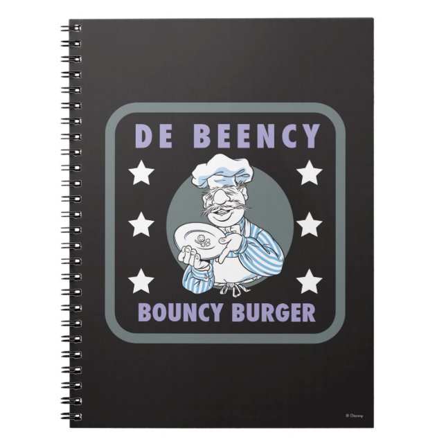 Carnet Les Muppets | Logo De Beency Bouncy Burger (Devant)