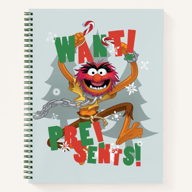 Carnet Les Muppets | Présents désirés (Devant)