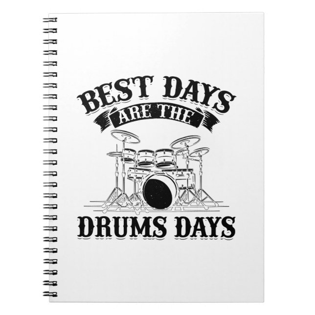 Carnet Les paroles du batteur | Drumms Musical Instrument (Devant)