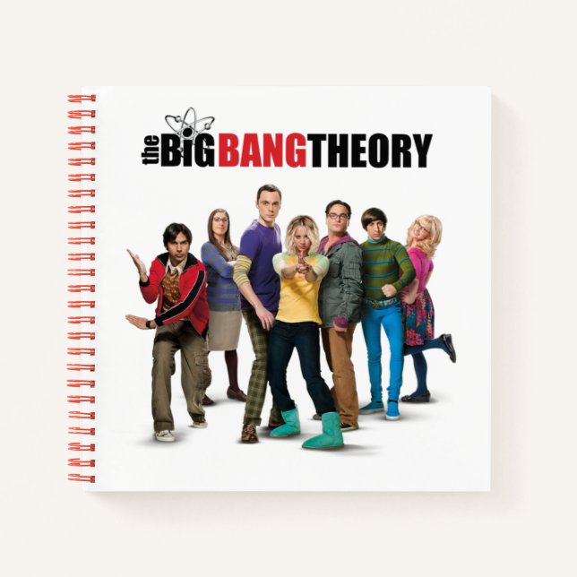 Carnet Les personnages de la théorie du Big Bang (Devant)