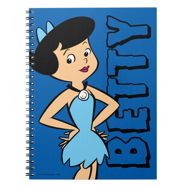 Carnet Les Pierrafeu | Betty Rubble (Devant)