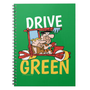 Carnet Les Pierrafeu   Fred & Barney - Drive Green