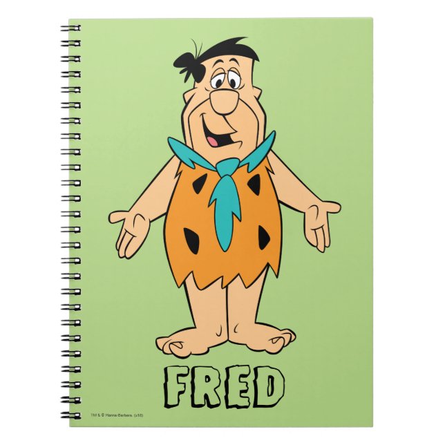Carnet Les Pierrafeu | Fred Flintstone (Devant)