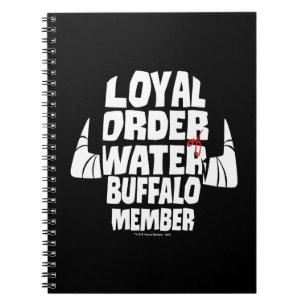 Carnet Les Pierrafeu Membre Loyal Order Water Buffalo
