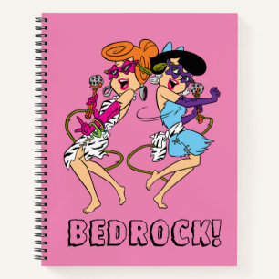 Carnet Les Pierrafeu Wilma & Betty Rock Stars