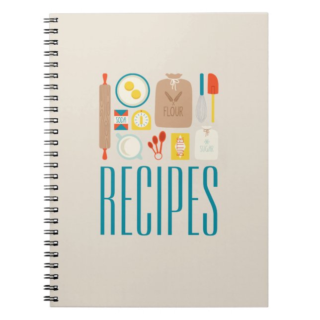 Carnet Les recettes de Baker (Devant)