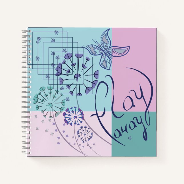 Carnet Les rêves de papillons (Devant)