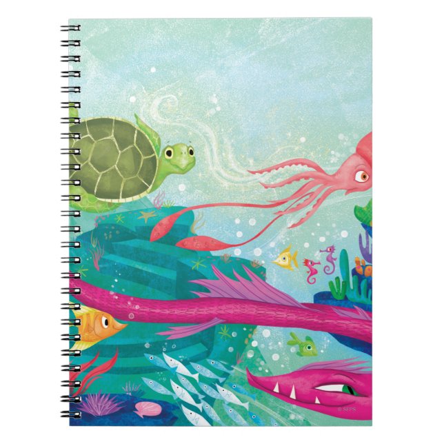 Carnet Les trésors océaniques cachés (Devant)