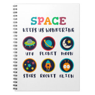 Carnet L'espace nous fait nous poser des questions