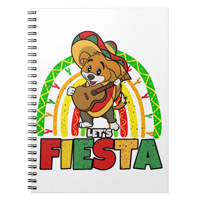 Carnet Lets Fiesta Chien (Devant)