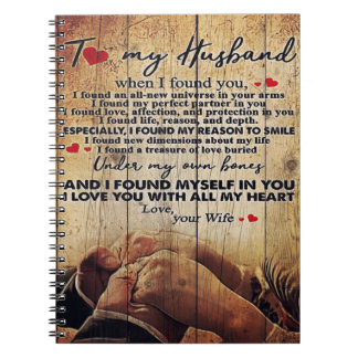 Carnet Lettre À Mon Mari, Cadeau Famille Mignonne