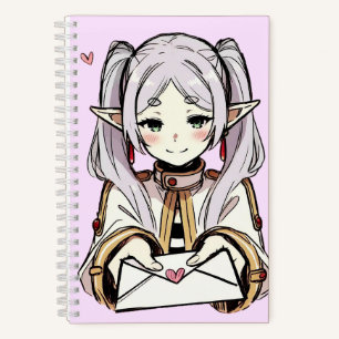 Carnet Lettre d'amour Frieren Art Sousou no Frieren Val