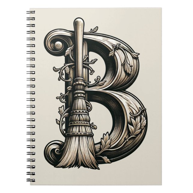 Carnet Lettre de chambre de la sorcière B Grimoire initia (Devant)