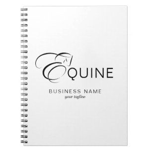 Carnet Lettre monogramme E Horse