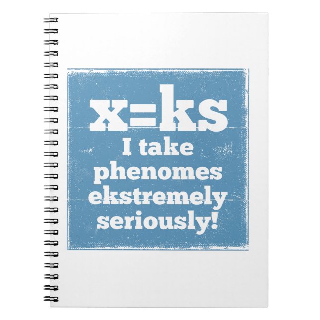 Carnet lettre x phenome k phonie sonore (Devant)