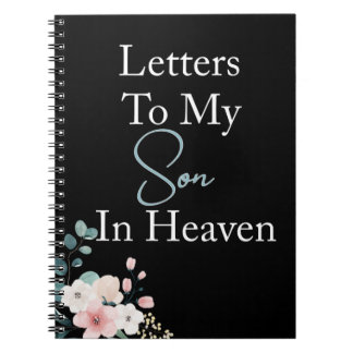 Carnet Lettres À Mon Fils Dans Le Ciel Noir Notebook