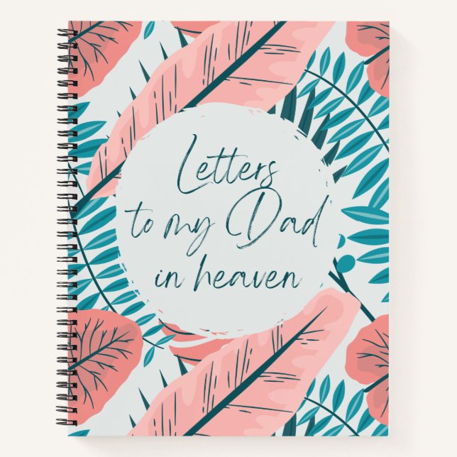 Carnet Lettres À Mon Père Dans Le Ciel (Devant)