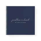 Lettres bleu marine à mon fils