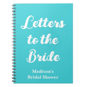 Carnet Lettres personnalisées à la mariée Hen Do Fête des