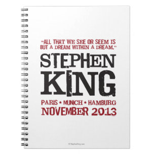 Carnet L'euro visite de Stephen King