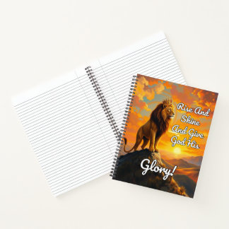 Carnet Lève-Toi Et Brille Et Donne Sa Gloire À Dieu ! Jou