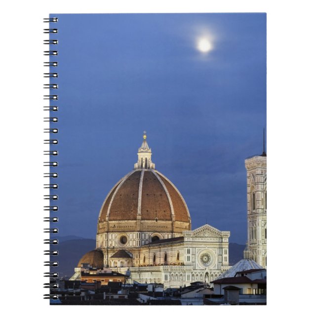 Carnet Lever de lune et cathédrale de Florence, Basilique (Devant)
