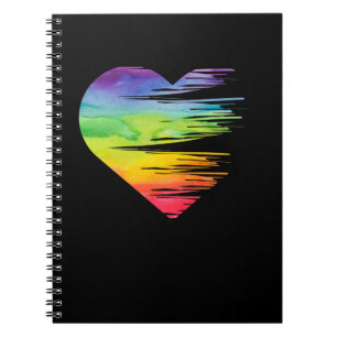 Carnet LGBT Pride Égalité Sensibilisation au coeur Gay Le