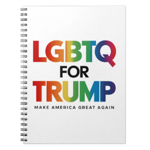 CARNET LGBTQ POUR TRUMP GAY LESBIENNE POUR TRUMP 2024 