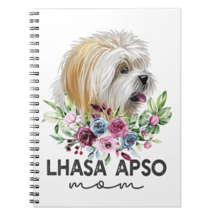 Carnet Lhasa Apso Chemise Cadeaux Chien Maman