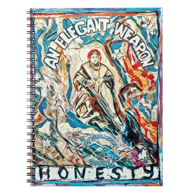 Carnet L'honnêteté, une arme élégante pour les temps civi (Devant)