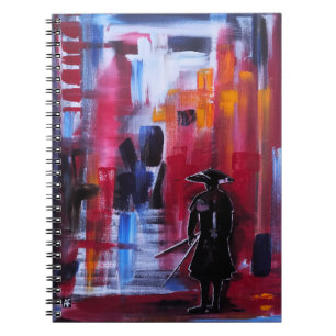 Carnet L'Horizon du Samouraï Peinture par Alfred Fox