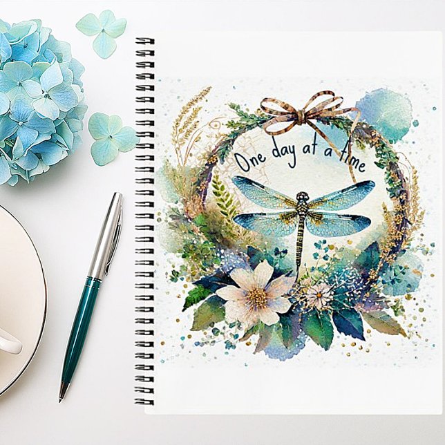 Carnet libellule florale Un jour à la fois (Créateur téléchargé)