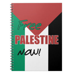 Carnet Libérez la Palestine maintenant Drapeau palestinie