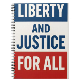 Carnet Liberty and Justice For All – Bold Minimalist