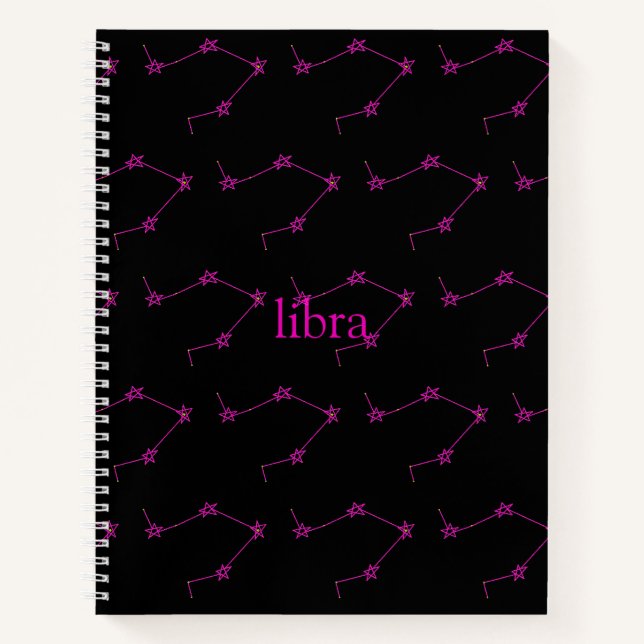 Carnet Libra Constellation Couverture rigide Spirale (Devant)
