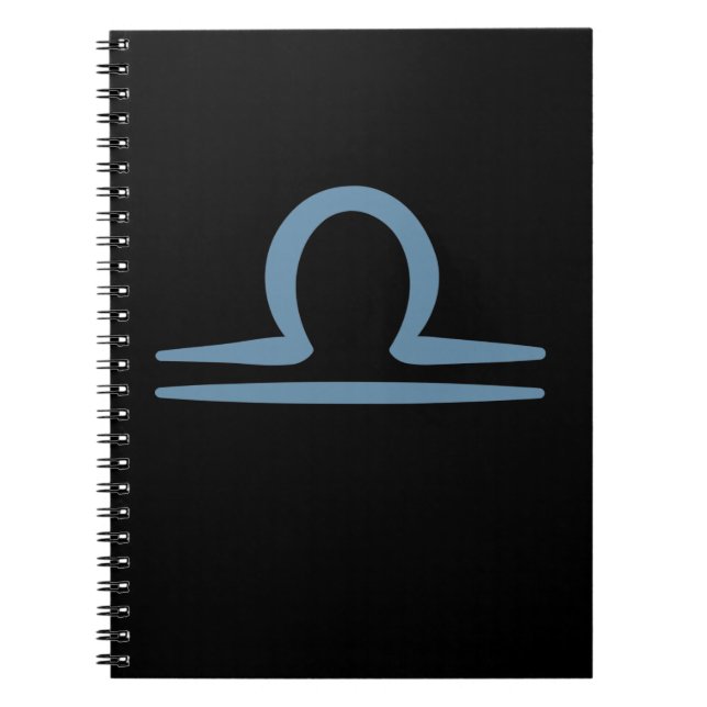 Carnet LIBRA Zodiac Septembre Octobre Anniversaire Astrol (Devant)