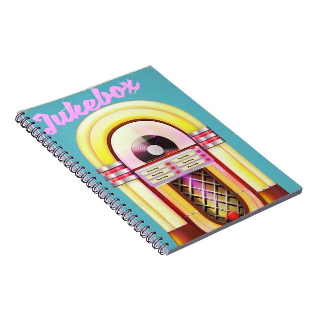 Carnet Librairie de musique vintage (Côté Droit)