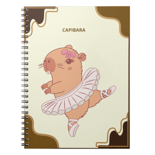 Carnet "Libreta Capibara – Diseño Adorable y Único" (Devant)