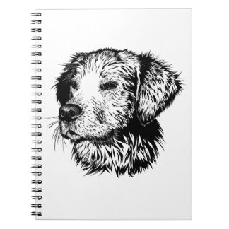 Carnet Libreta Con Espiral De Perro