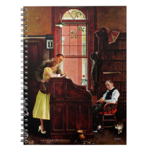 Carnet Licence de mariage par Norman Rockwell
