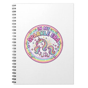 Carnet Licorne Dans Mon Ère Étincelante Impression Drôle