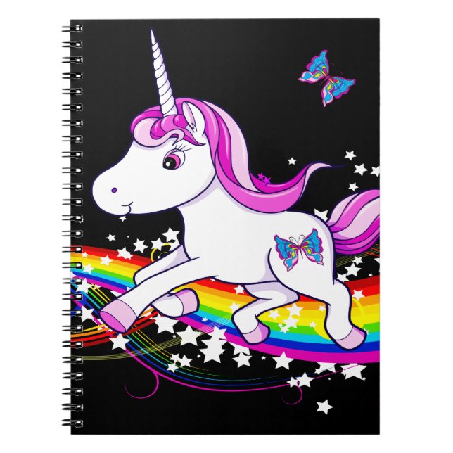 Carnet Licorne d'UniRainbow (Devant)
