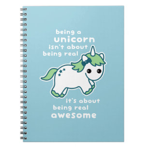 Carnet Licorne impressionnante