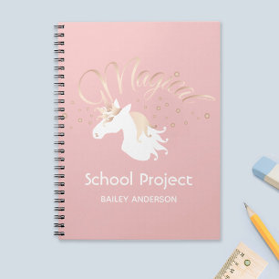 Carnet Licorne Magique Moderne pour Enfants