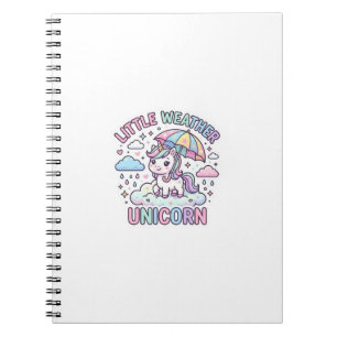 Carnet Licorne Petite Licorne Météo Conception Graphique 
